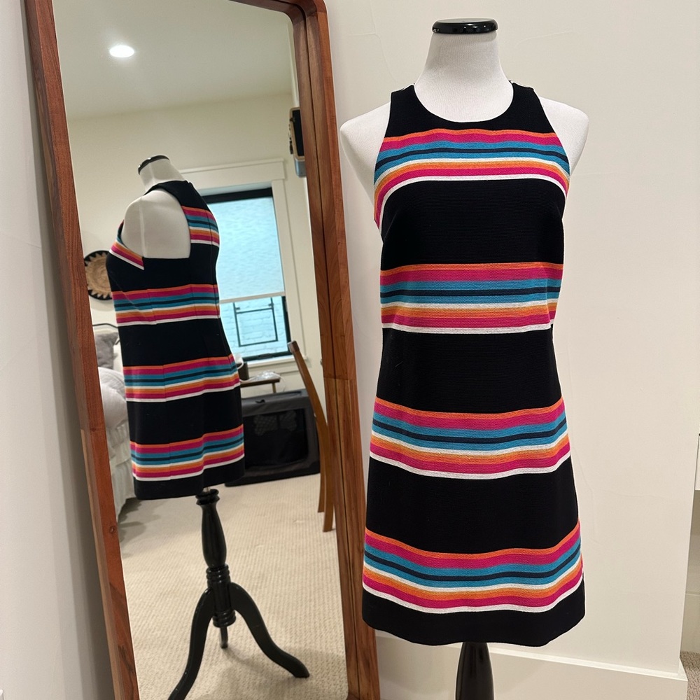 Trina Turk Sleeveless Embroidered Dress
